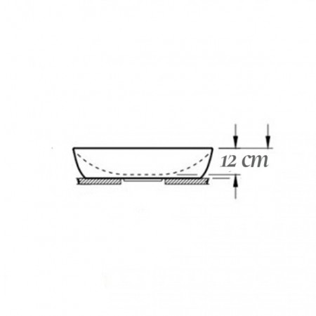 Lavoar Fluminia Cassandra, 50 cm