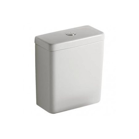 Set vas Wc Ideal Standard Connect Cube cu rezervor si capac inchidere lenta