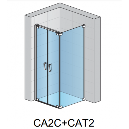 Cabina dus SanSwiss Cadura CA2C+CAT2