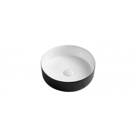 Lavoar pe blat Wellis Rose Black&White, 35.5 cm