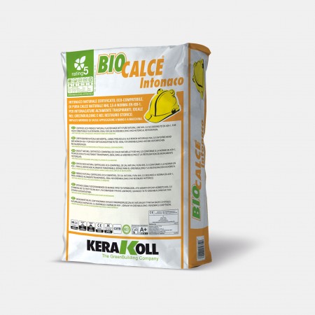 Tencuiala Naturala Eco-Compatibila Biocalce Intonaco 25Kg - Kerakoll