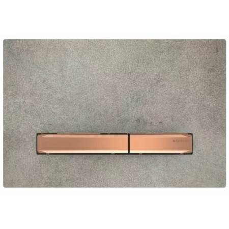 Clapeta actionare rezervor SIGMA 50 aspect beton, rose-gold - Geberit