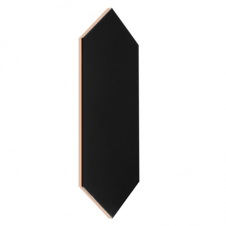 Faianta Tritone Black 01 - Dunin, mat 7,6x22,8cm