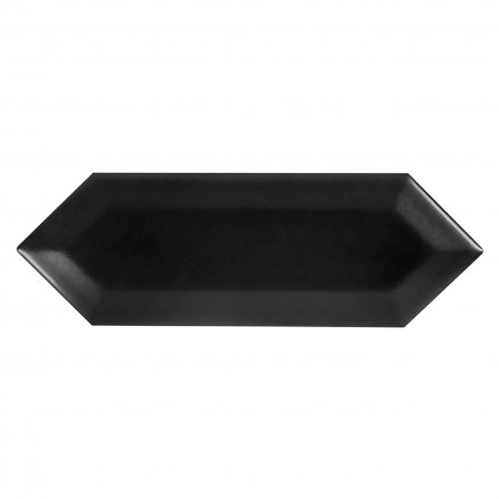 Faianta Tritone Black 03 - Dunin, mat 7,6x22,8cm