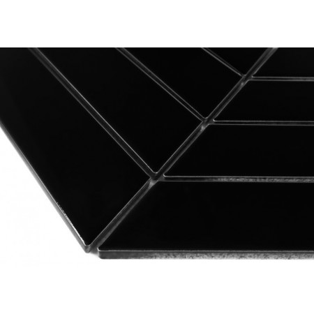 Mozaic Royal Chevron Black - Dunin, 31,8x22,4 cm