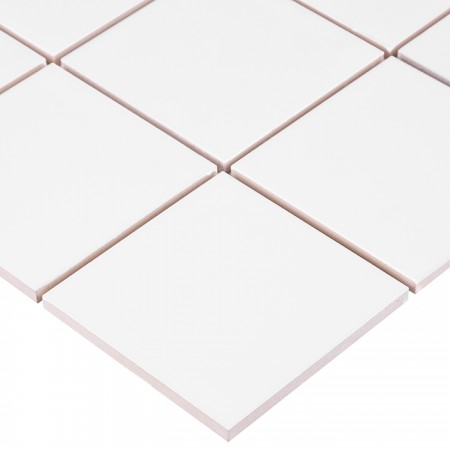 Decor ceramic Carat C-WH01 alb - Dunin, 10x10cm
