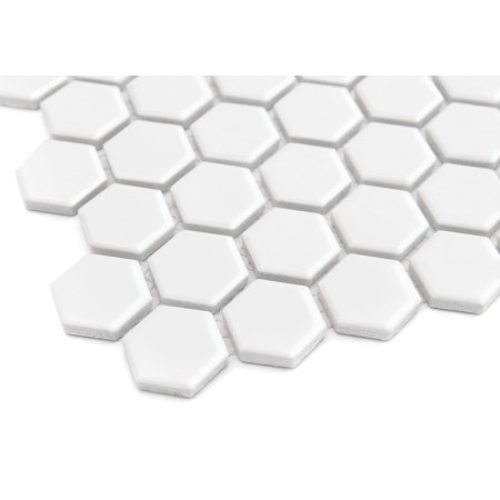 Mozaic Mini HEXAGON White - Dunin, 30x26cm