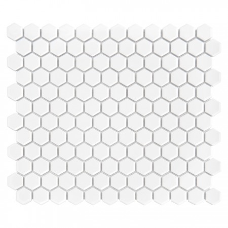 Mozaic Mini HEXAGON White - Dunin, 30x26cm