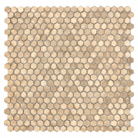 Mozaic Allumi Gold Hexagon 14 - Dunin, 30x30cm