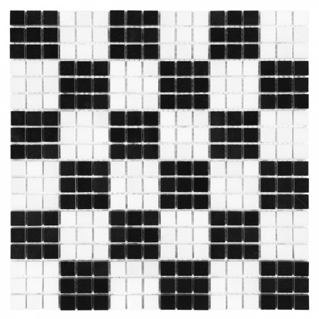Mozaic Pure B&W CHESS 15 - Dunin, 30,5x30,5cm