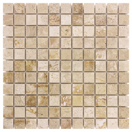 Mozaic Travertine CREAM 25 - Dunin, 30,5x30,5cm