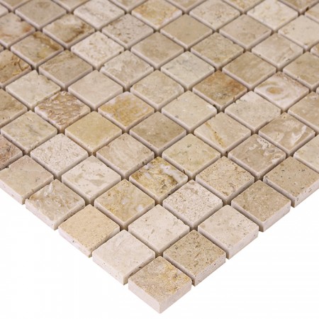 Mozaic Travertine CREAM 25 - Dunin, 30,5x30,5cm