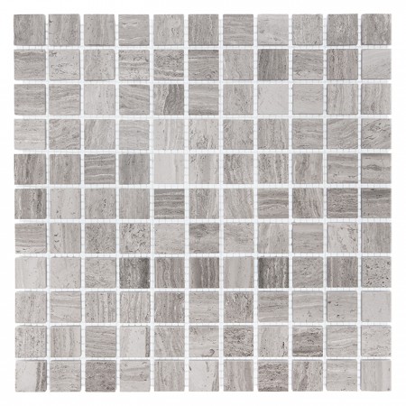 Mozaic Woodstone GREY 25 - Dunin, 30,5x30,5cm