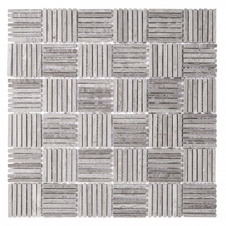 Mozaic Woodstone GREY tatami 48 - Dunin, 30,5x30,5cm
