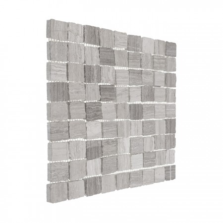 Mozaic Woodstone GREY bend 32 - Dunin, 30,5x30,5cm