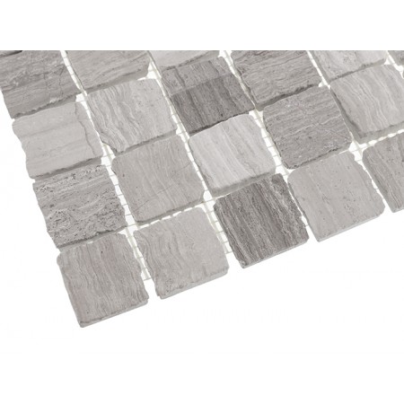 Mozaic Woodstone GREY bend 32 - Dunin, 30,5x30,5cm