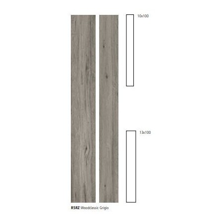 Gresie/Faianta Ragno Woodclassic Grigio Mat 10-13x100