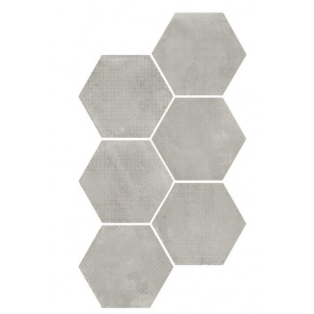 Gresie / Faianta Equipe Urban Melange Hexagon 29,2x25,4 cm