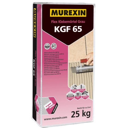 Adeziv flexibil gri Flex Klebemörtel KGF 65 - Murexin, 25 kg