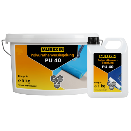 Sigilare poliuretanică bicomponentă PU40 - Murexin, 5 + 1 kg