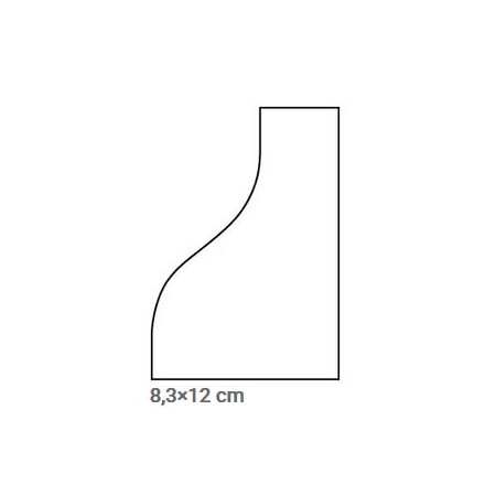 Faianta Equipe Curve, 8,3x12 cm