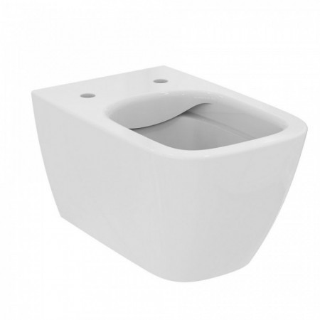 Set vas wc Ideal Standard I.Life B Rimless cu capac soft-close, rezervor Prosys Eco si clapeta Oleas M2 crom