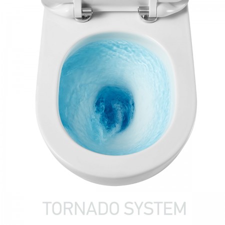 Vas WC suspendat Wellis Aurora Tornado rimless