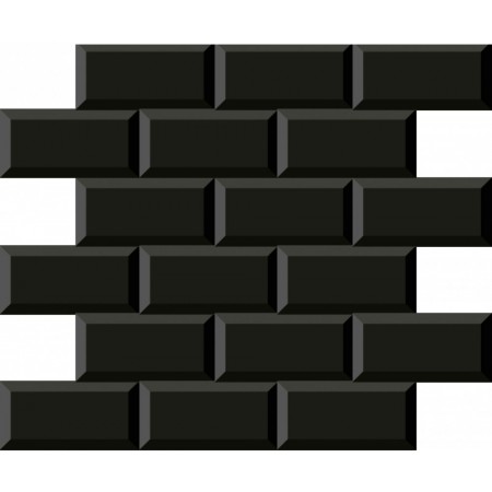 Mozaic Dune Minimetro Negro 29.1x29.6 cm