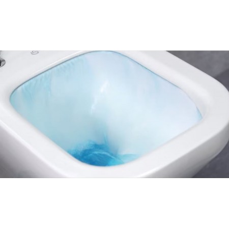 Set vas wc Ideal Standard Tesi Aquablade, cu capac slim soft-close si rezervor