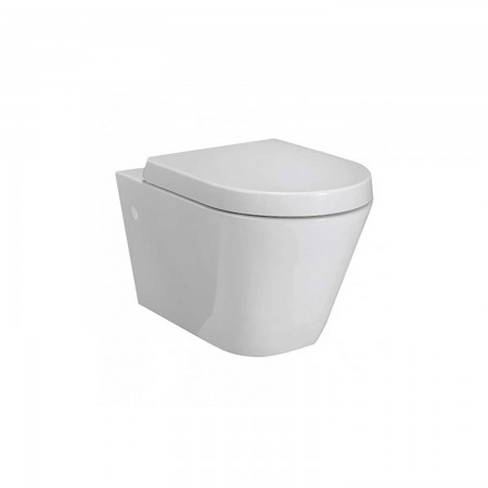 Set Vas Wc Rak Ceramics Resort Rimless suspendat + capac soft-close