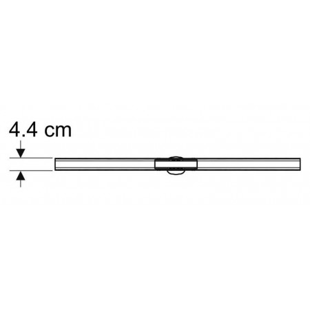 Capac rigola de dus Geberit Clean Line 80, lungime 30-130 cm